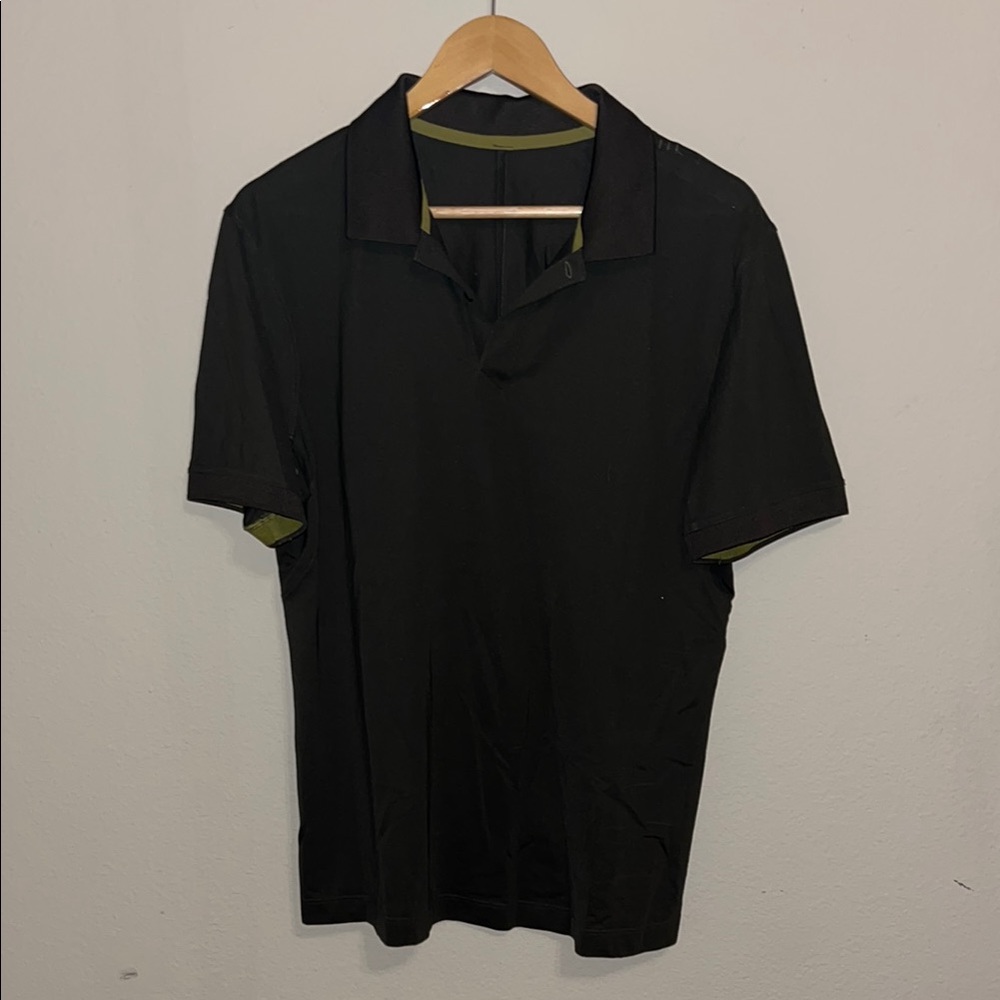 Lululemon Men's Forest Green Golf Polo Shirt